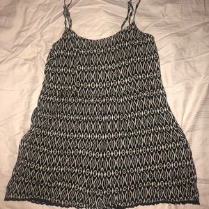 BLACK & WHITE PATTERN ROMPER